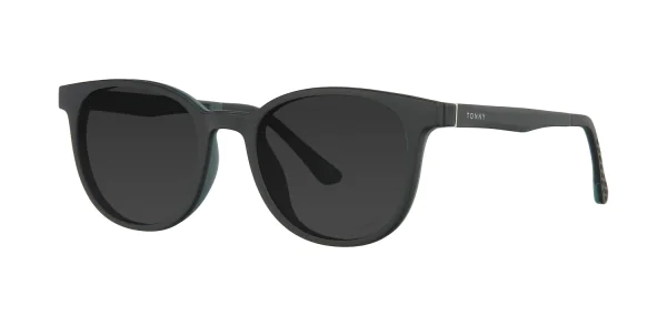 Optical frame with clip-on TONNY 48372C1-CL3