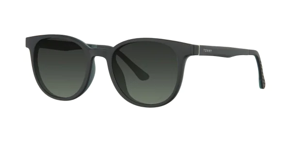 Optical frame with clip-on TONNY 48372C1-CL3