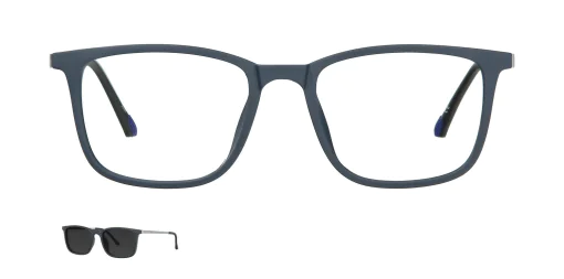 Optical frame with clip-on TONNY 48373C1-CL1