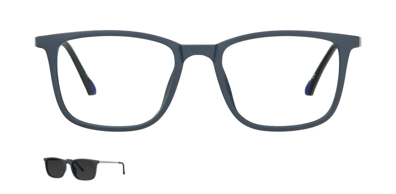 Optical frame with clip-on TONNY 48373C1-CL1
