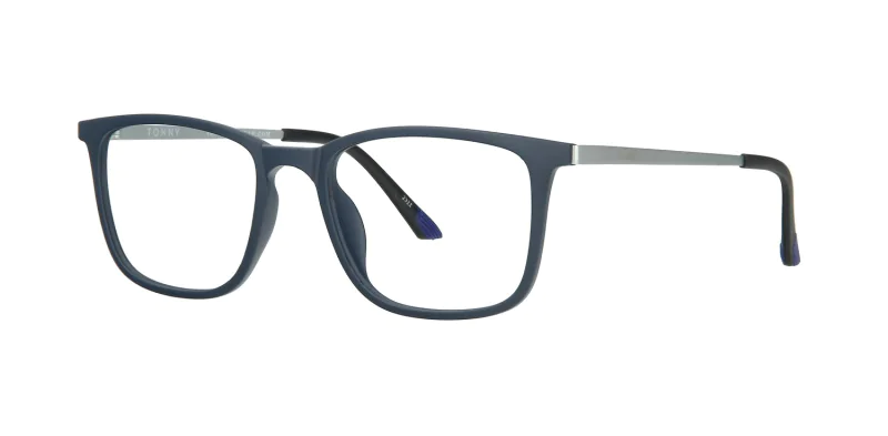 Optical frame with clip-on TONNY 48373C1-CL1