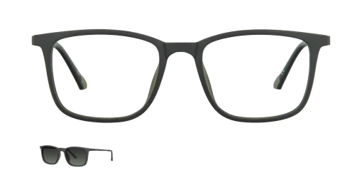Optical frame with clip-on TONNY 48373C2-CL1