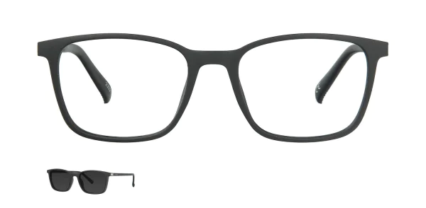 Optical frame with clip-on TONNY 48375C1-CL1