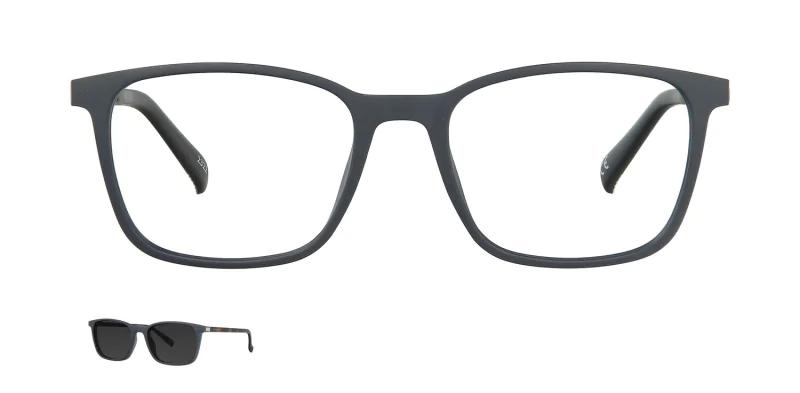 Optical frame with clip-on TONNY 48375C2-CL1