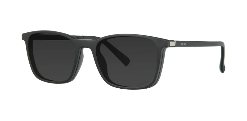 Optical frame with clip-on TONNY 48375C1-CL1