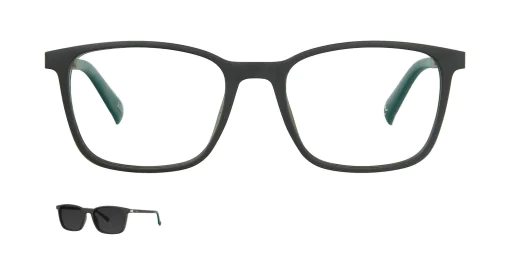 Optical frame with clip-on TONNY 48375C3-CL1