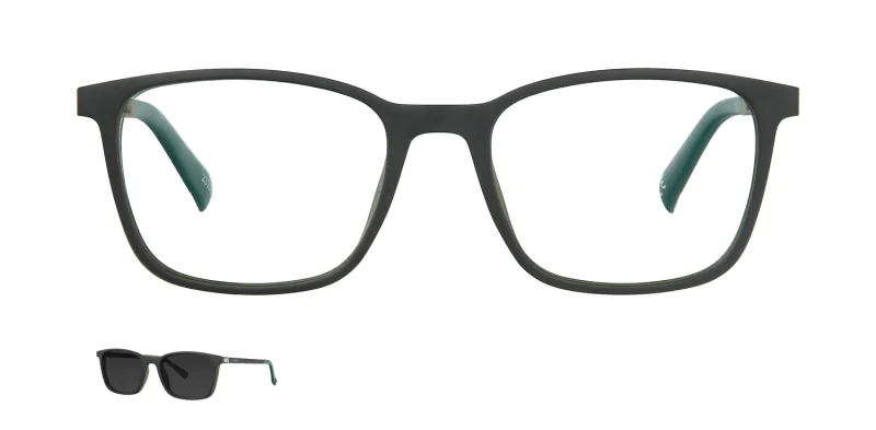 Optical frame with clip-on TONNY 48375C3-CL1