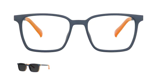 Optical frame with clip-on TONNY 48376C1-CL1