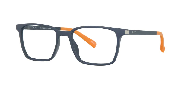 Optical frame with clip-on TONNY 48376C1-CL1