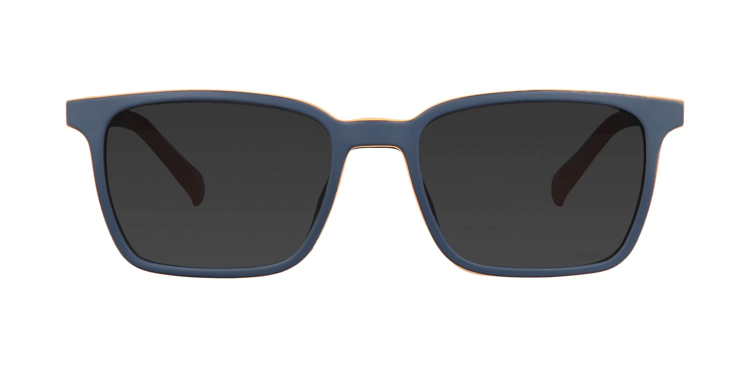 Optical frame with clip-on TONNY 48376C1-CL1