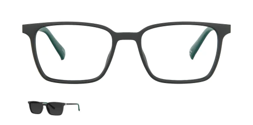 Optical frame with clip-on TONNY 48376C2-CL1