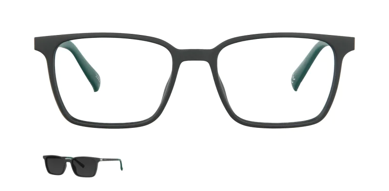 Optical frame with clip-on TONNY 48376C2-CL1