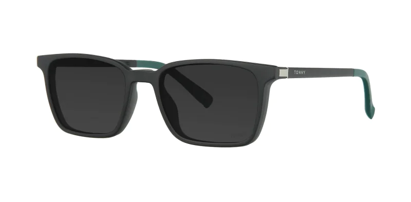 Optical frame with clip-on TONNY 48376C2-CL1