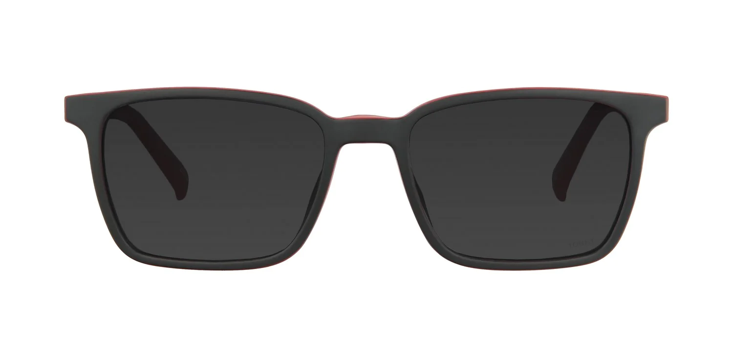 Optical frame with clip-on TONNY 48376C3-CL1