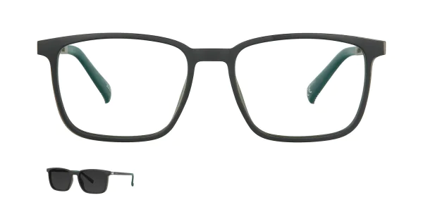 Optical frame with clip-on TONNY 48377C1-CL1