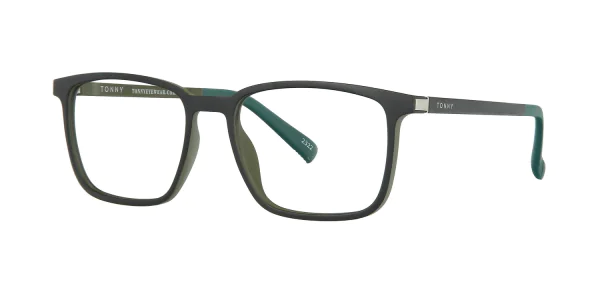 Optical frame with clip-on TONNY 48377C1-CL1