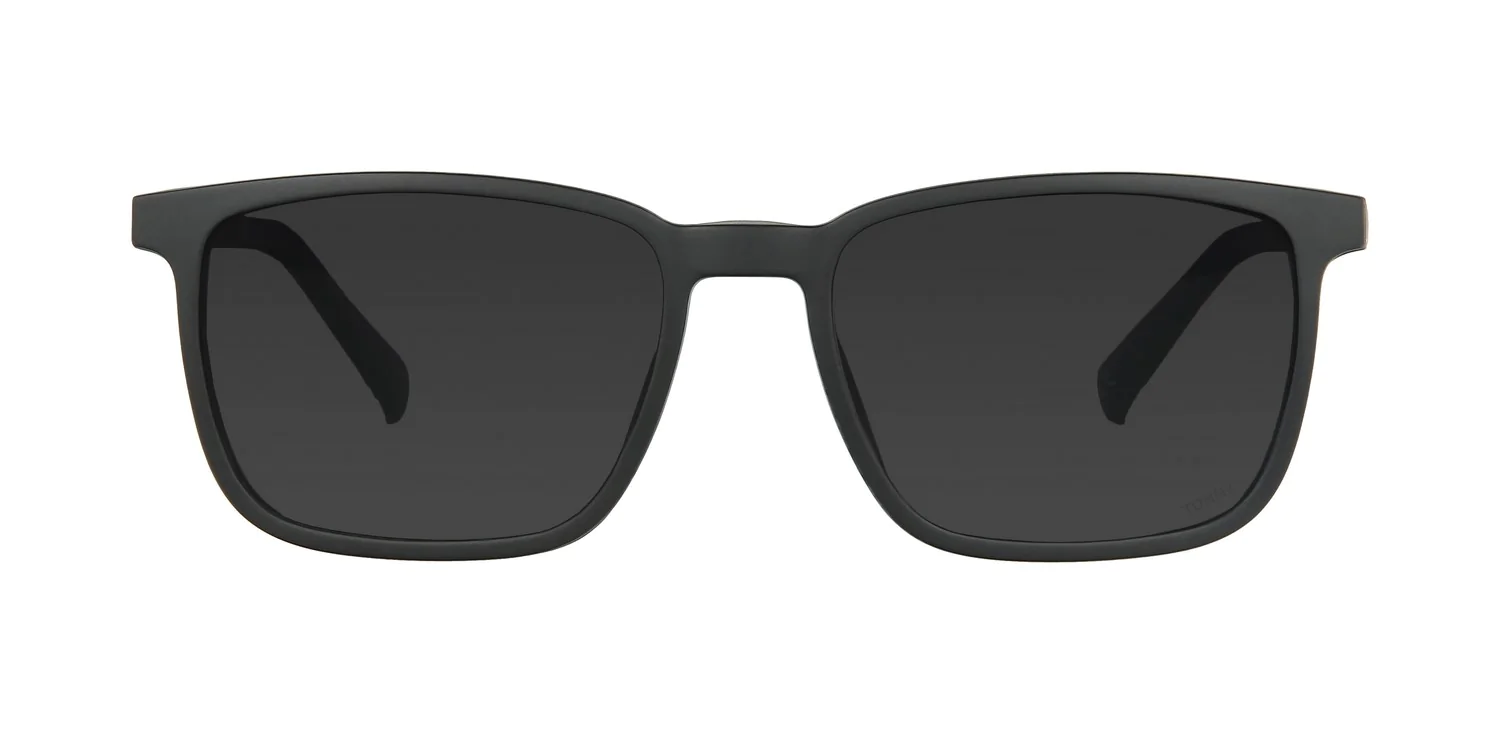 Optical frame with clip-on TONNY 48377C1-CL1