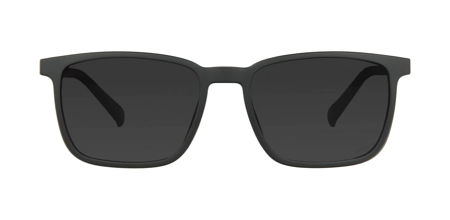 Optical frame with clip-on TONNY 48377C2-CL1