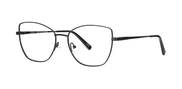 Optical frame with clip-on TONNY 48381C4-CL1