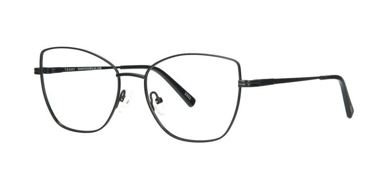 Optical frame with clip-on TONNY 48381C4-CL1