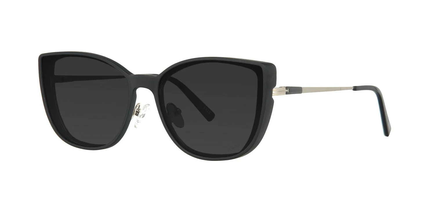 Optical frame with clip-on TONNY 48381C3-CL1