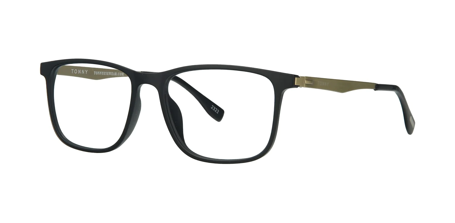 Optical frame with clip-on TONNY 48365C2-CL3