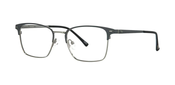 Optical frame with clip-on TONNY 48362C2-CL1