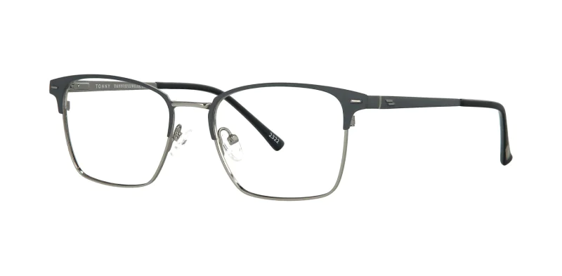 Optical frame with clip-on TONNY 48362C2-CL1