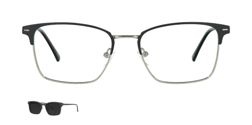 Optical frame with clip-on TONNY 48362C4-CL1