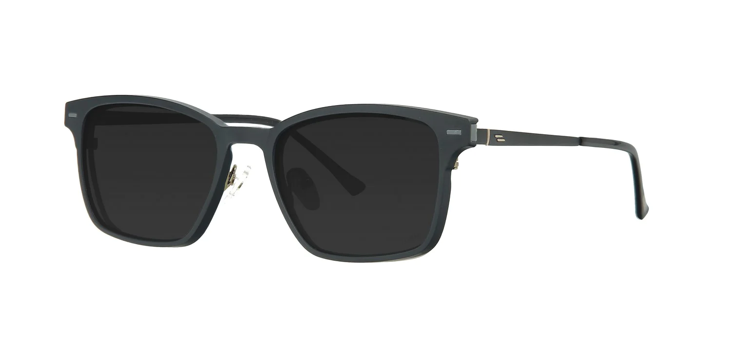 Optical frame with clip-on TONNY 48362C3-CL1