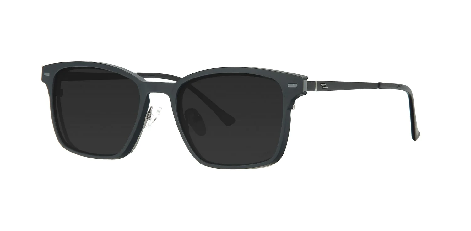 Optical frame with clip-on TONNY 48362C4-CL1