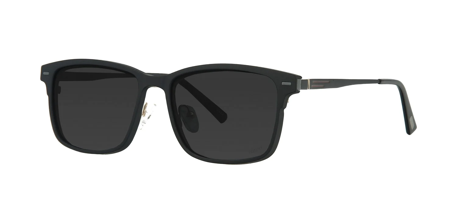 Optical frame with clip-on TONNY 48363C1-CL1