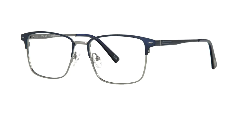 Optical frame with clip-on TONNY 48363C4-CL1