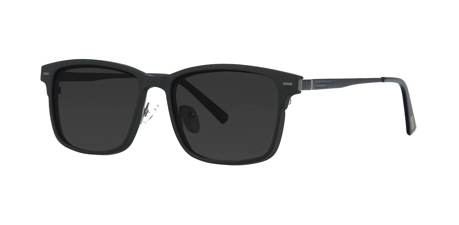 Optical frame with clip-on TONNY 48363C4-CL1