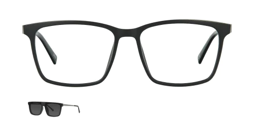 Optical frame with clip-on TONNY 48374C1-CL1