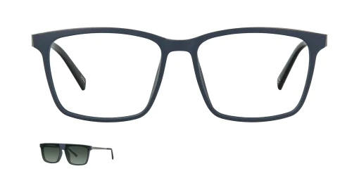 Optical frame with clip-on TONNY 48374C2-CL1
