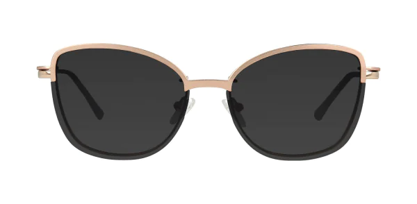 Optical frame with clip-on TONNY 48382C1-CL1