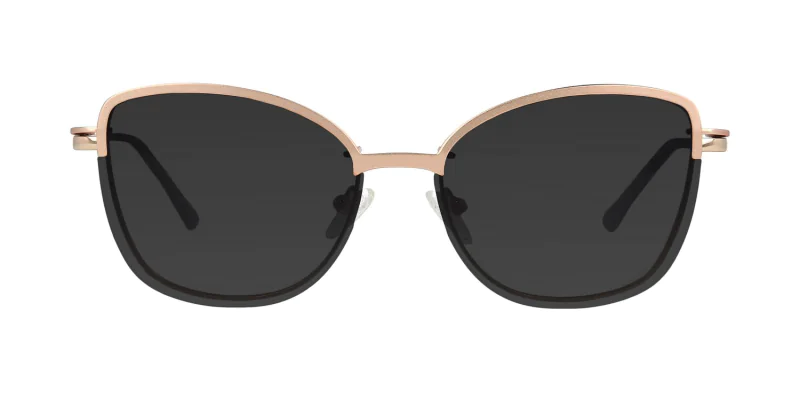 Optical frame with clip-on TONNY 48382C1-CL1