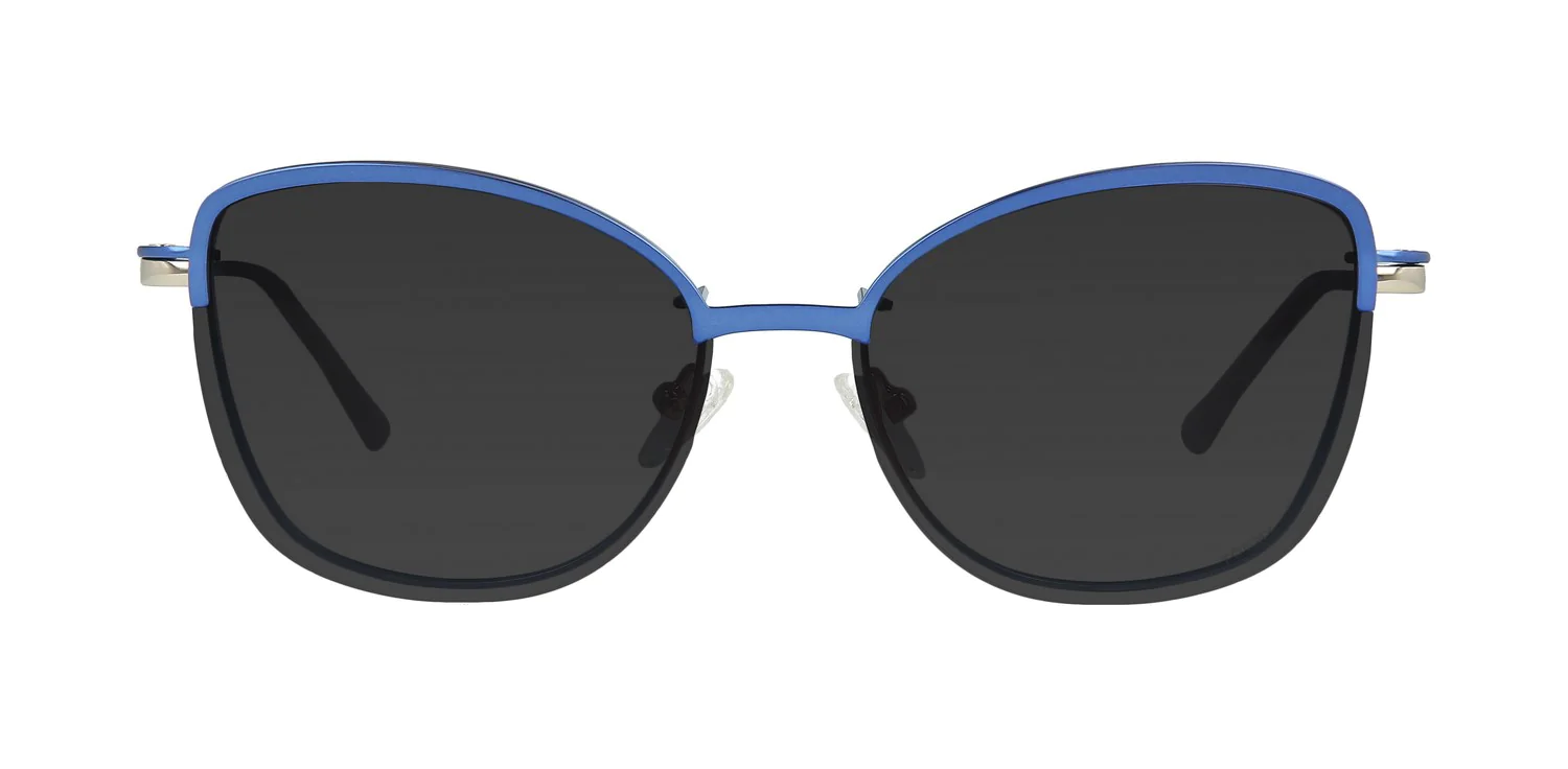 Optical frame with clip-on TONNY 48382C3-CL1