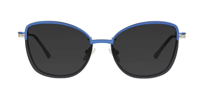 Optical frame with clip-on TONNY 48382C3-CL1