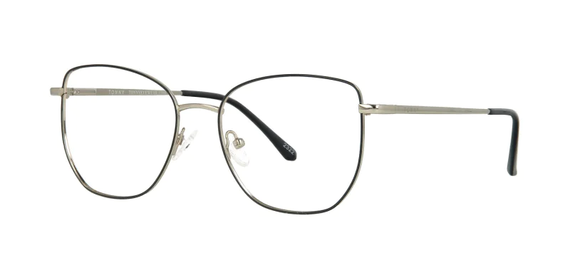 Optical frame with clip-on TONNY 48387C1-CL1