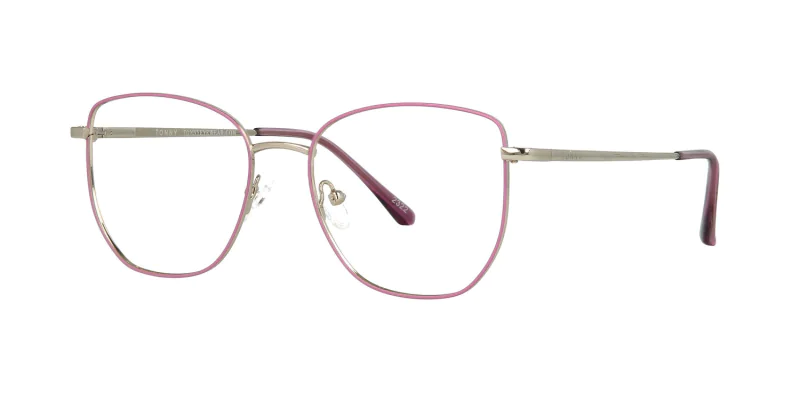 Optical frame with clip-on TONNY 48387C3-CL1