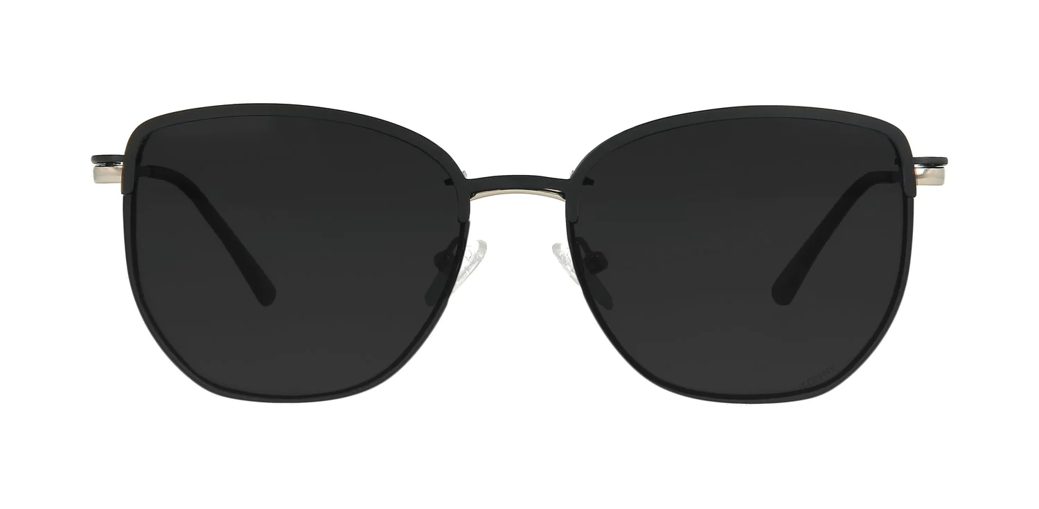 Optical frame with clip-on TONNY 48387C3-CL1