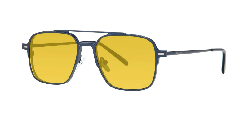 Optical frame with clip-on TONNY 48389C2-CL3