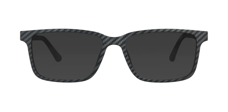 Optical frame with clip-on TONNY 48367C3-CL3