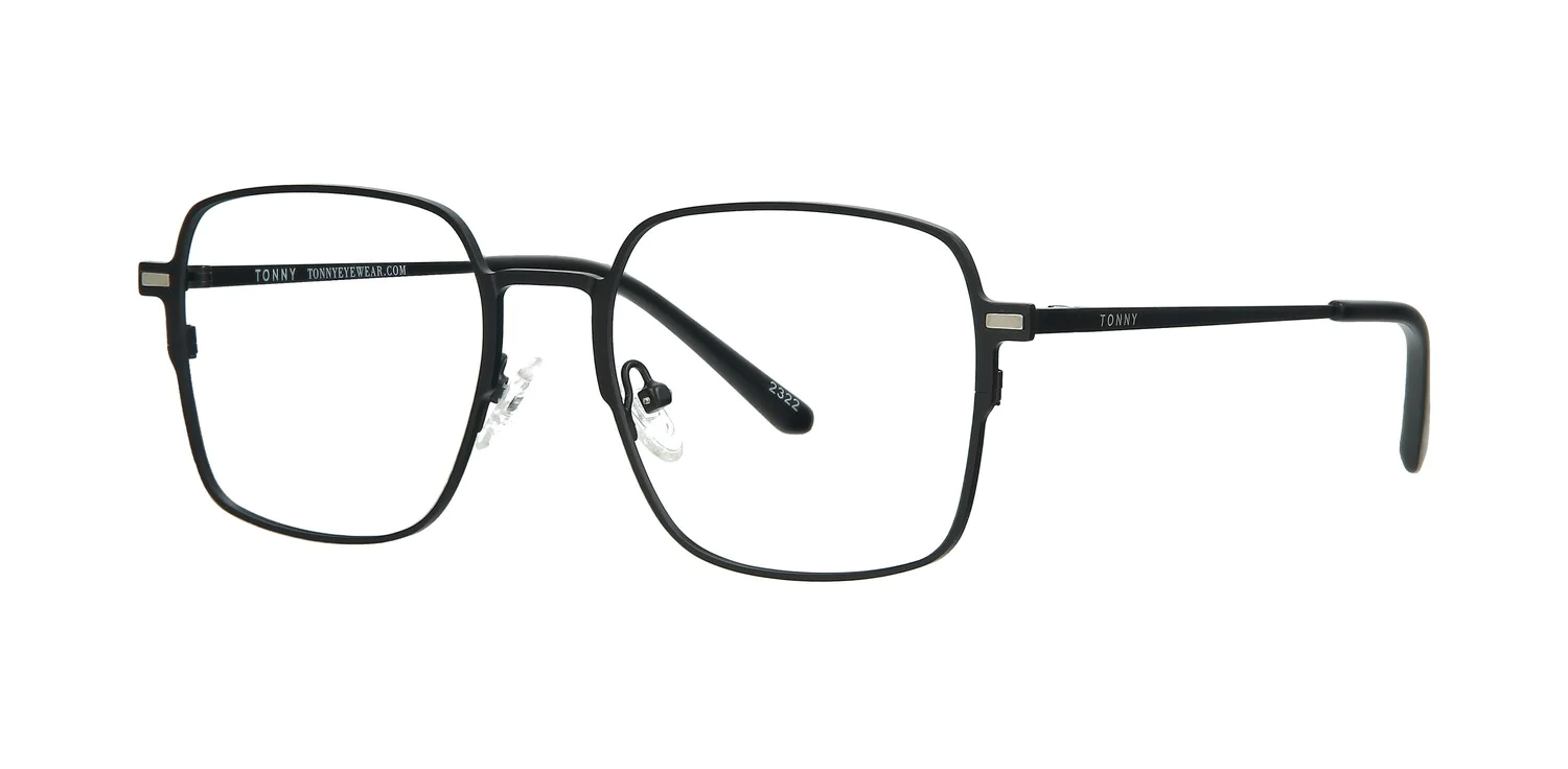 Optical frame with clip-on TONNY 48391C1-CL3