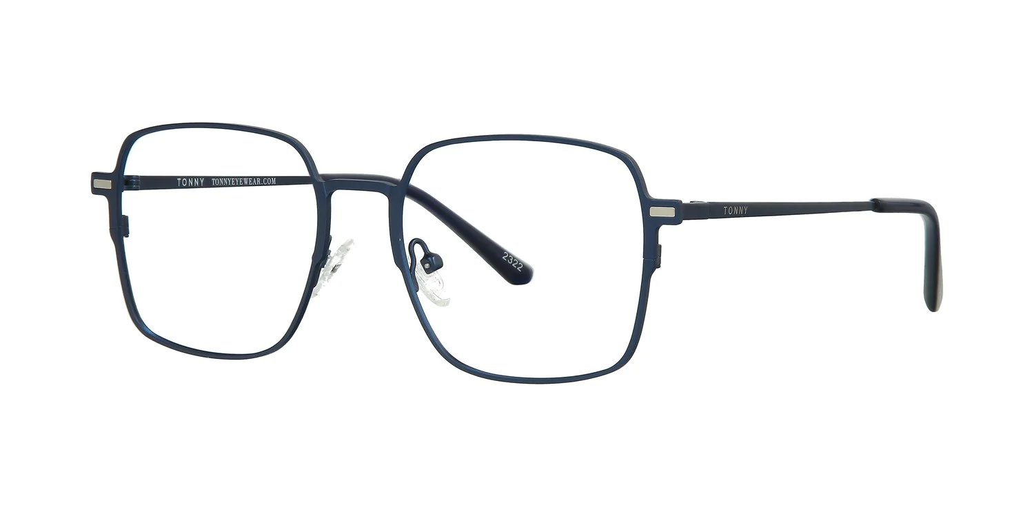 Optical frame with clip-on TONNY 48391C2-CL3