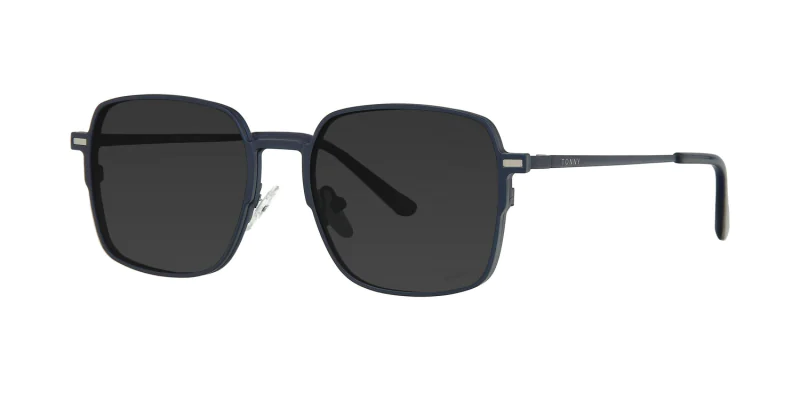 Optical frame with clip-on TONNY 48391C2-CL3