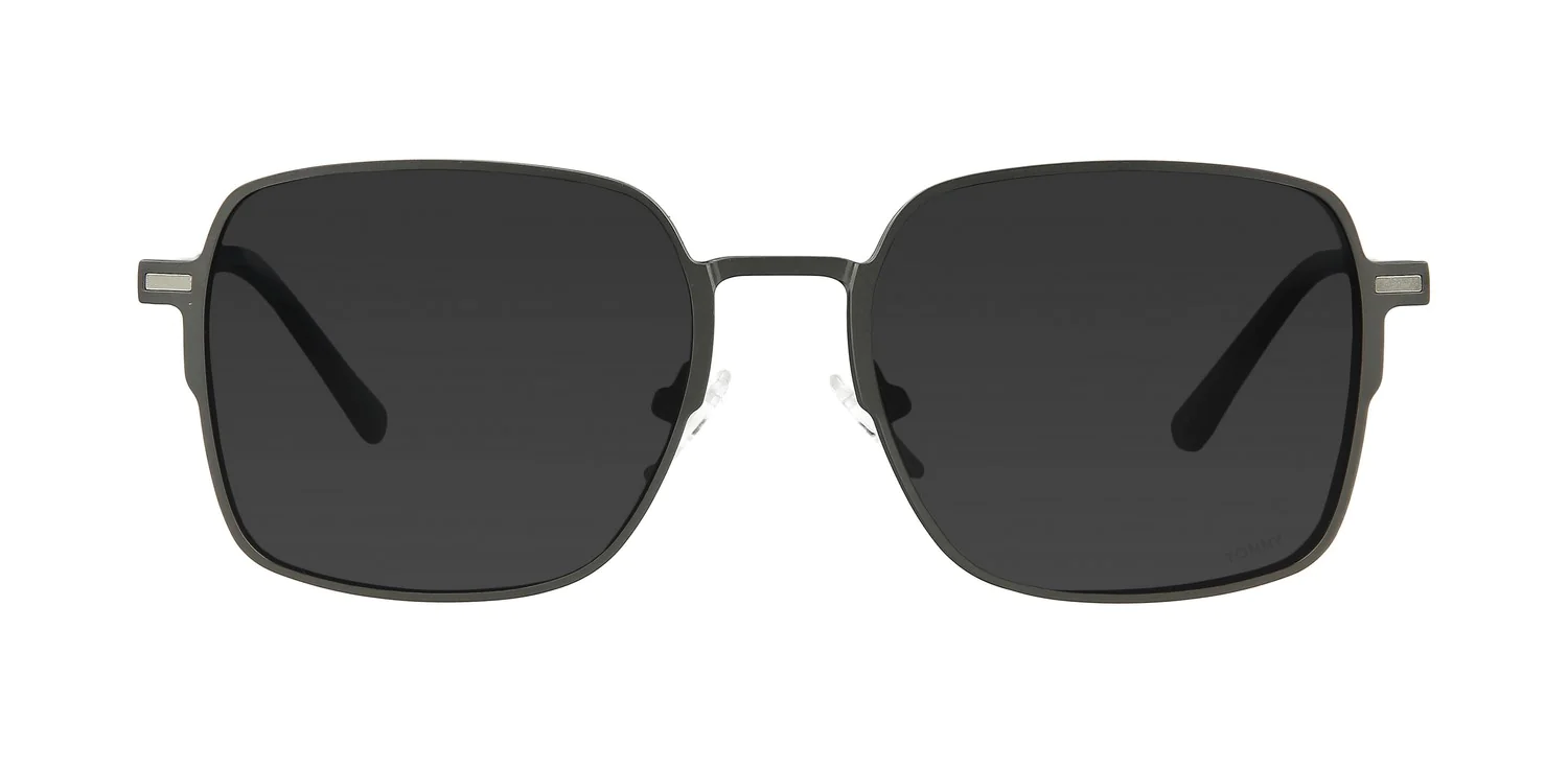 Optical frame with clip-on TONNY 48391C3-CL3