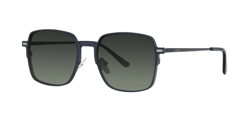 Optical frame with clip-on TONNY 48391C2-CL3